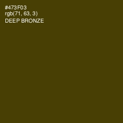 #473F03 - Deep Bronze Color Image